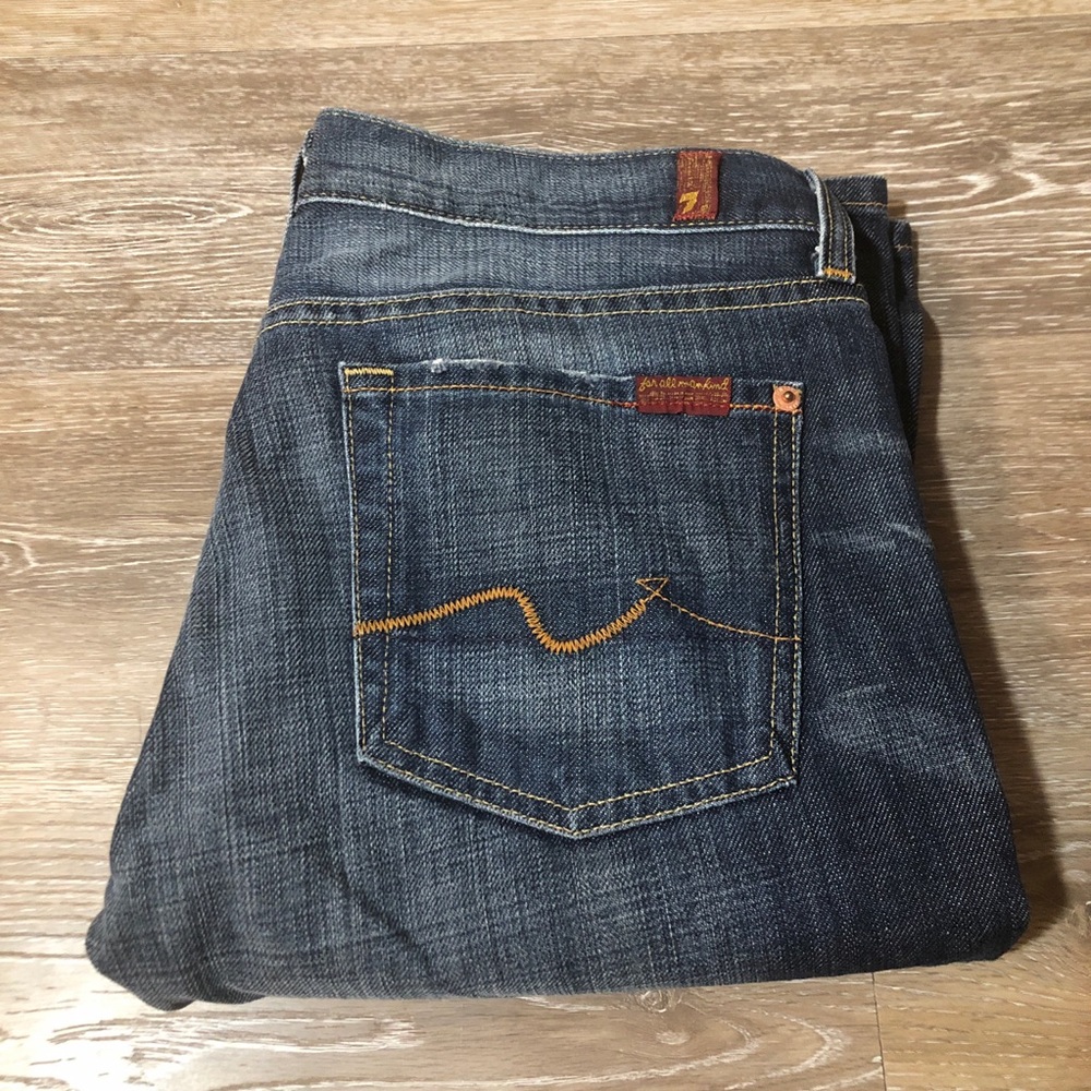 7 for all mankind bootcut jeans size 30